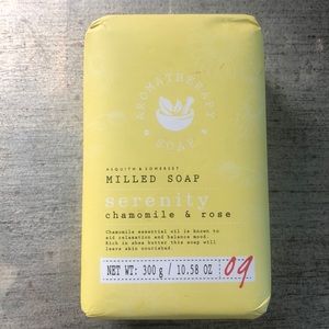 Aromatherapy Serenity Chamomile & Rose Milled Soap